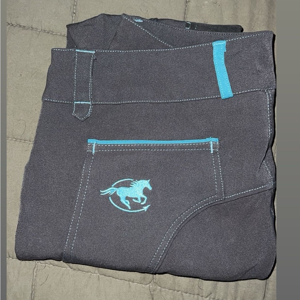 SMARTPAK PIPER BREECHES WITH SUEDE KNEE PATCHES!